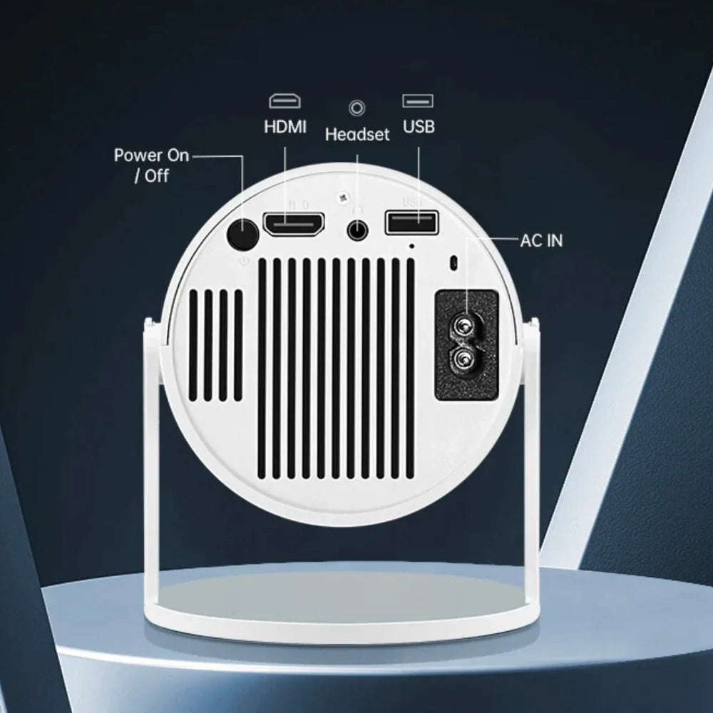 Zenith: Portable WiFi-Enabled HD Smart Projector with 4K