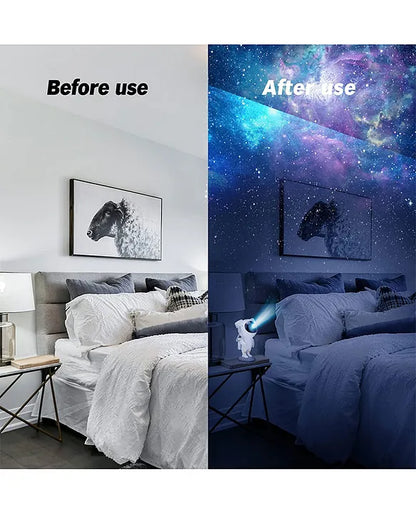 Astronaut Starry Night Light Projector Star Nebula Ceiling Sky Light Projector