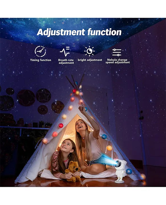Astronaut Starry Night Light Projector Star Nebula Ceiling Sky Light Projector