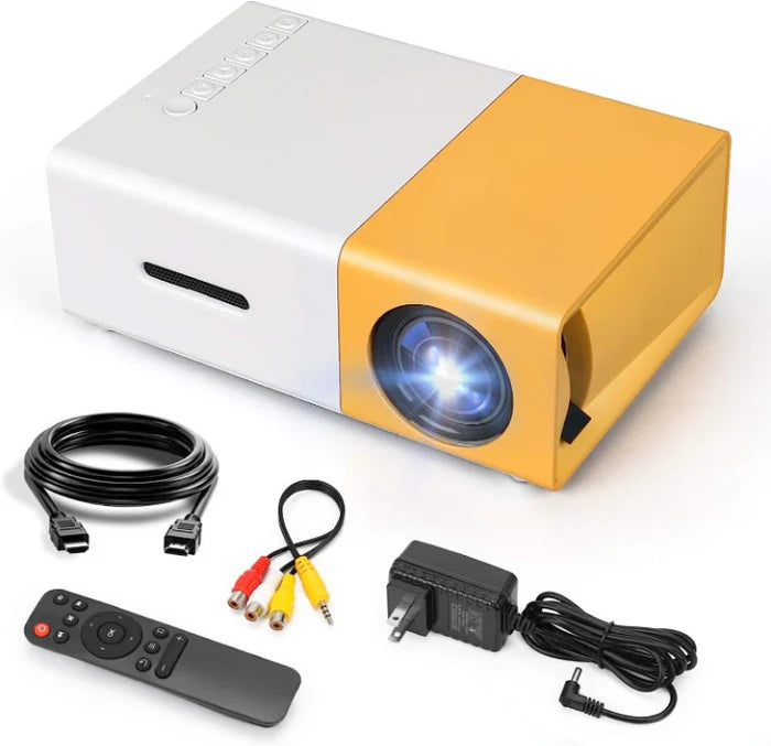 PixoBeam: Mini Portable HDMI Projector with Adjustable Display,