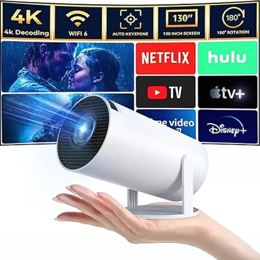 Zenith: Portable WiFi-Enabled HD Smart Projector with 4K