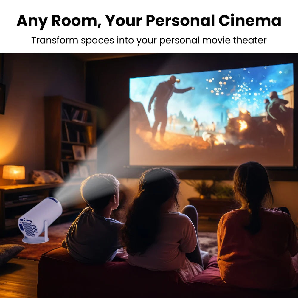 Zenith: Portable WiFi-Enabled HD Smart Projector with 4K